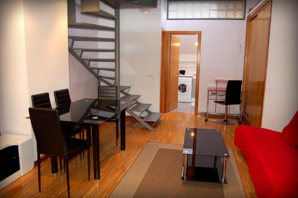 Apartamentos Conde Duque Madrid Rom bilde