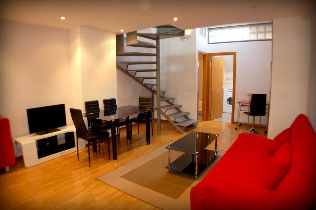 Apartamentos Conde Duque Madrid Rom bilde