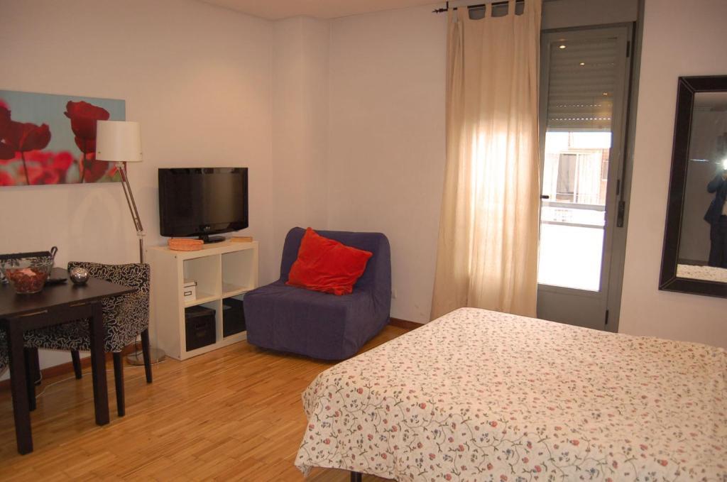 Apartamentos Conde Duque Madrid Rom bilde